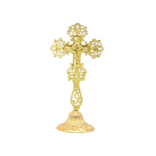 Cast Blessing Cross Color Gold