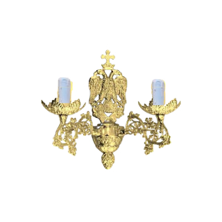 Double-headed sconce 2 F