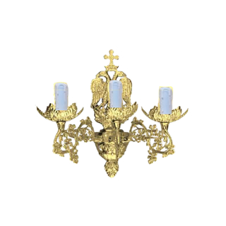 Double-headed sconce 3 F