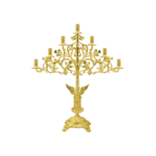 Лампа със седем светлини Цвят злато