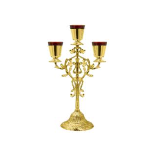 Tri-Light-Lampe Farbe Gold