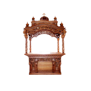 Altare Sacro in legno di pioppo barocco