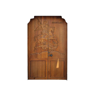Drevené dvere z amerického dubu